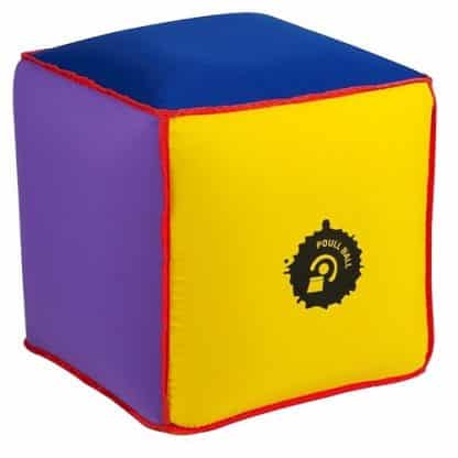 Cube Poull Ball gonflable avec housse multicolore