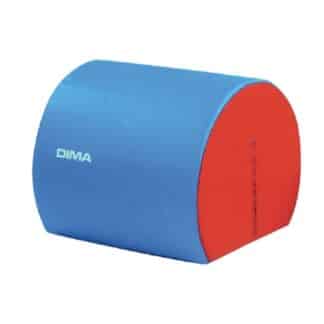 Rond Stabilisé module gymnastique bleu et rouge