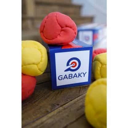 Nouveau jeu d'adresse Gabaky avec balles molles pour jouer en toute sécurité, en intérieur comme en extérieur