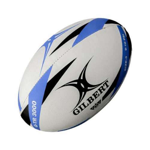 ballon rugby gilbert G-TR3000 bleu