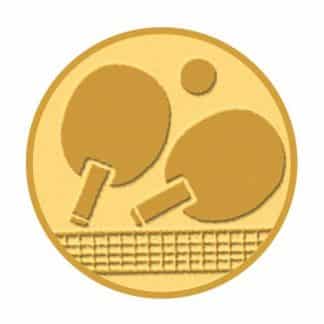 médaille dorée ping pong