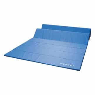 Surface d'évolution de gymnastique Pleyel de couleur bleue pliable