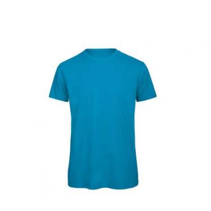 Tee-shirt Homme Coton Bio bleu