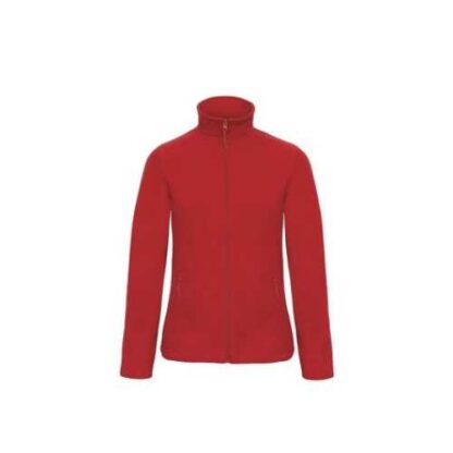veste zippée rouge