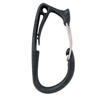 Porte outils pour harnais d'escalade Caritool Petzl de couleur noire
