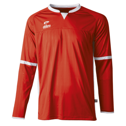 maillot Manches Longues Rouge Blanc