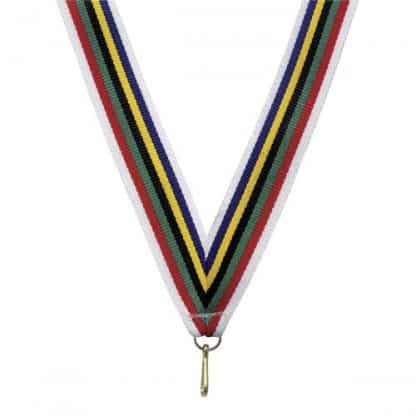 Ruban tissé pour porte les médailles de plusieurs couleurs
