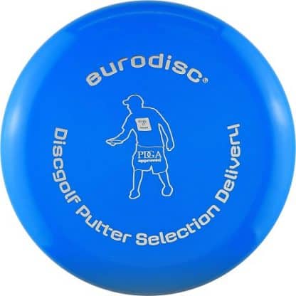 Disc-golf bleu