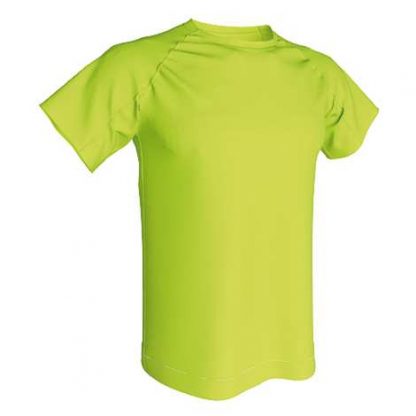 T-shirt technique 100% polyester- Vert Pistache