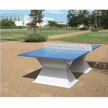 Table de tennis de table diabolo avec plateau de 35 mm dans un jardin public