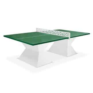 Table de tennis de table diabolo avec plateau de 35 mm de couleur verte