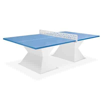 Table de tennis de table diabolo avec plateau de 35 mm de couleur bleu outre mer