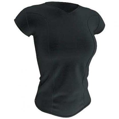 Tee-shirt technique femme-Noir