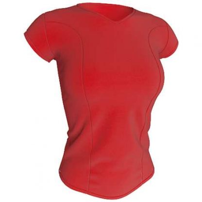 Tee-shirt technique femme-Rouge