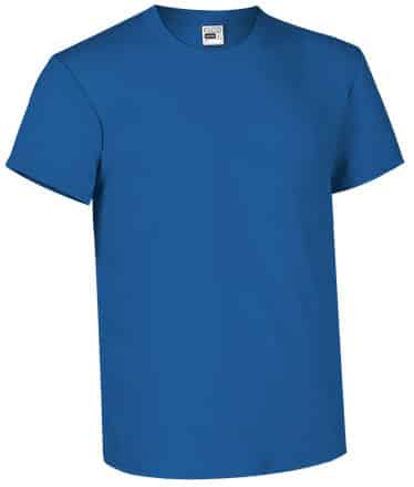 t-shirt manches courtes couleur bleu