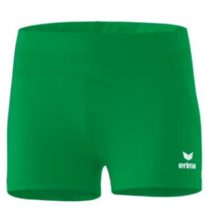 Hot pants femmes athlétisme vert