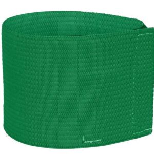 Brassard élastique Velcro uni 35 x 9 cm en noir, blanc, bleu, rouge, vert, jaune fluo, orange fluo