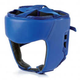 Casque de protection de boxe de couleur bleue