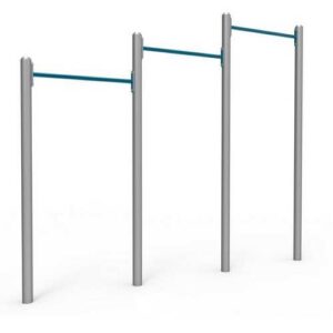 Street Workout - Triple barre de tractions