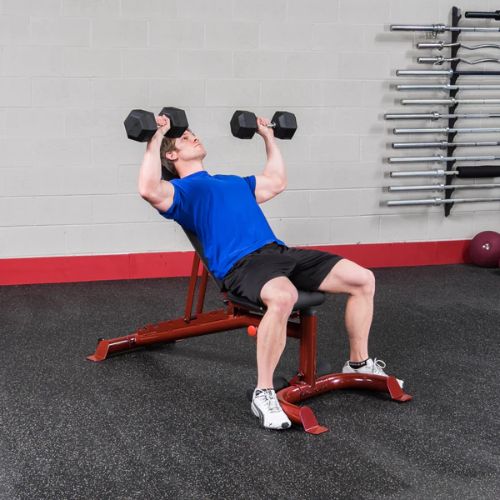 Banc multifonctions BODYSOLID Semi Pro. Travail des pectoraux