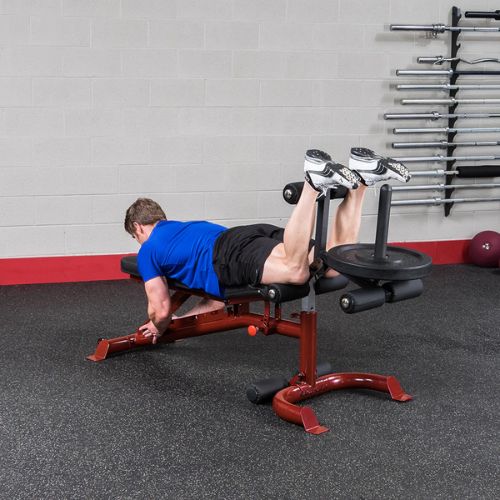 Banc multifonctions BODYSOLID Semi Pro. Travail des ischios