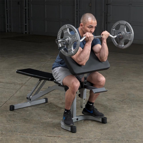 Banc plat de musculation incliné décliné BODYSOLID Powerline