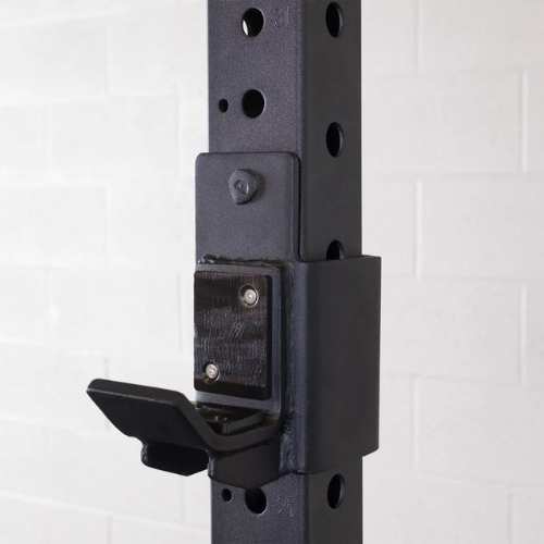 Power Rack Musculation BODYSOLID Professionnel. Gros plan sur les supports