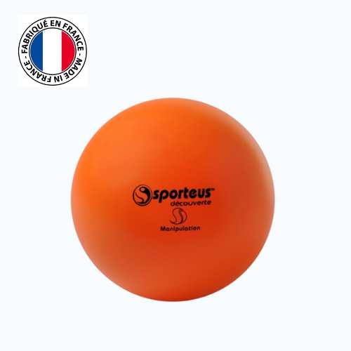 Balle scolaire en PVC orange