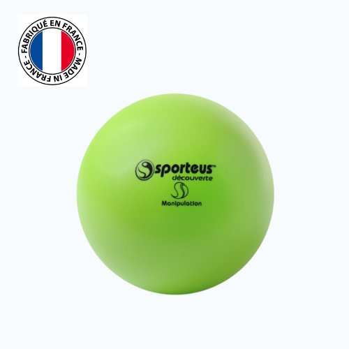 Balle scolaire en PVC vert