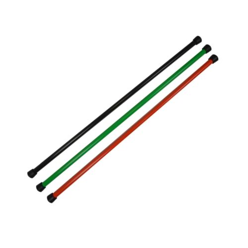 Barre lestée noir vert rouge