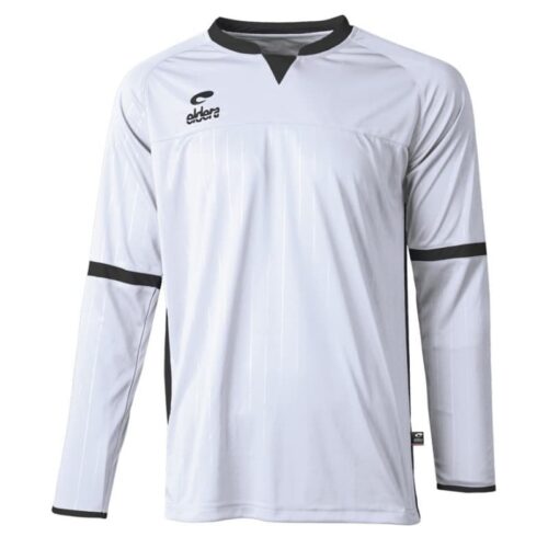 maillot Manches Longues Blanc Noir
