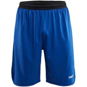 Short de basket CRAFT Progress Junior de couleur Bleu Cobalt respirant et personnalisable – Clubs et Associations Sportives scolaires de Collèges et Lycées