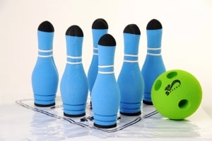 Bowling- set initiation en mousse compacte
