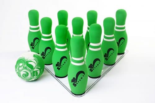 Bowling- set initiation en mousse compacte