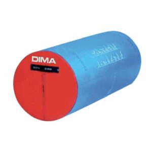 Rond module de gymnastique bleu et rouge