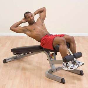 Banc musculation plat incliné décliné BODYSOLID Semi Pro