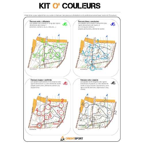 Kit o'couleurs ORIENTSPORT