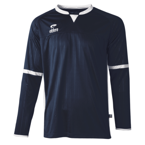 maillot Manches Longues Marine Blanc