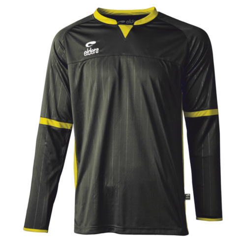 maillot Manches Longues Noir Jaune