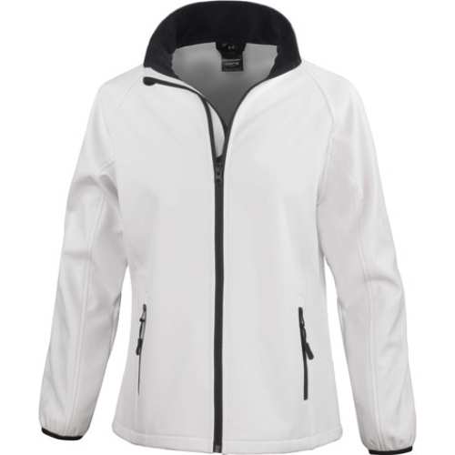 Veste softshell RESULT blanche