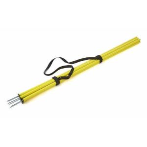 Porte-jalons de slalom ajustable en longueur