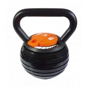 Kettlebell à Charge Variable Svletus de couleur noire et orange