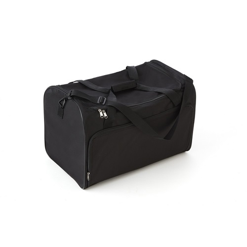 Sac de sport double de couleur noire avec une bandoulière