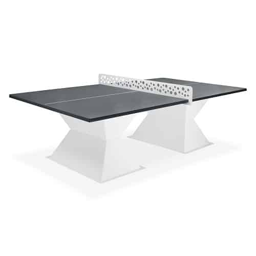 Table de tennis de table diabolo avec plateau de 35 mm de couleur gris anthracite