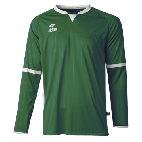 maillot Manches Longues Vert Blanc