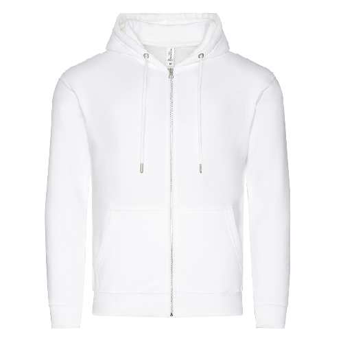 Veste Sweat à capuche coton bio et polyester recyclé - JUST HOODS – Image 2