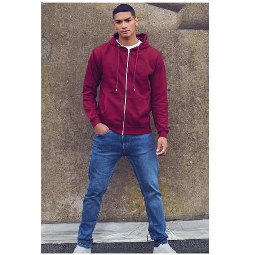 Veste Sweat à capuche coton bio et polyester recyclé - JUST HOODS – Image 8