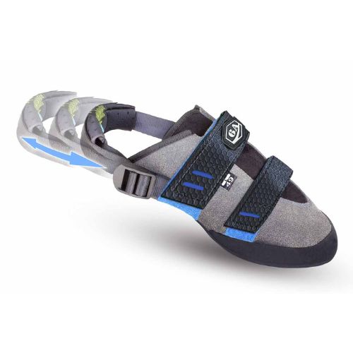 Chausson Escalade Vario Réglable - chausson bleu