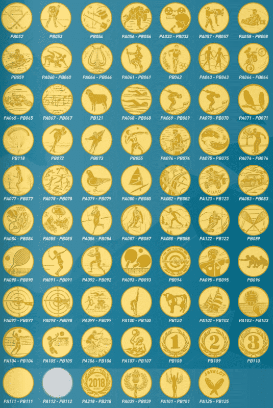 pastille médaille