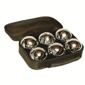 Jeu de pétanque acier-6 boules